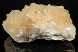 Fluorescent Calcite Crystal Cluster on Barite - Morocco #190897-1